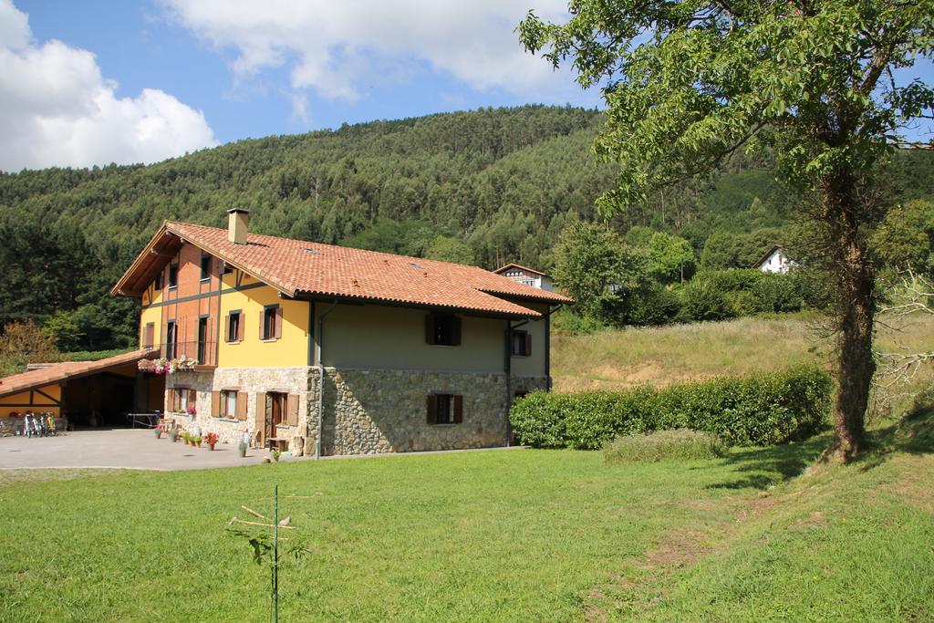 Ecohotel Rural Angiz ブストゥリア エクステリア 写真
