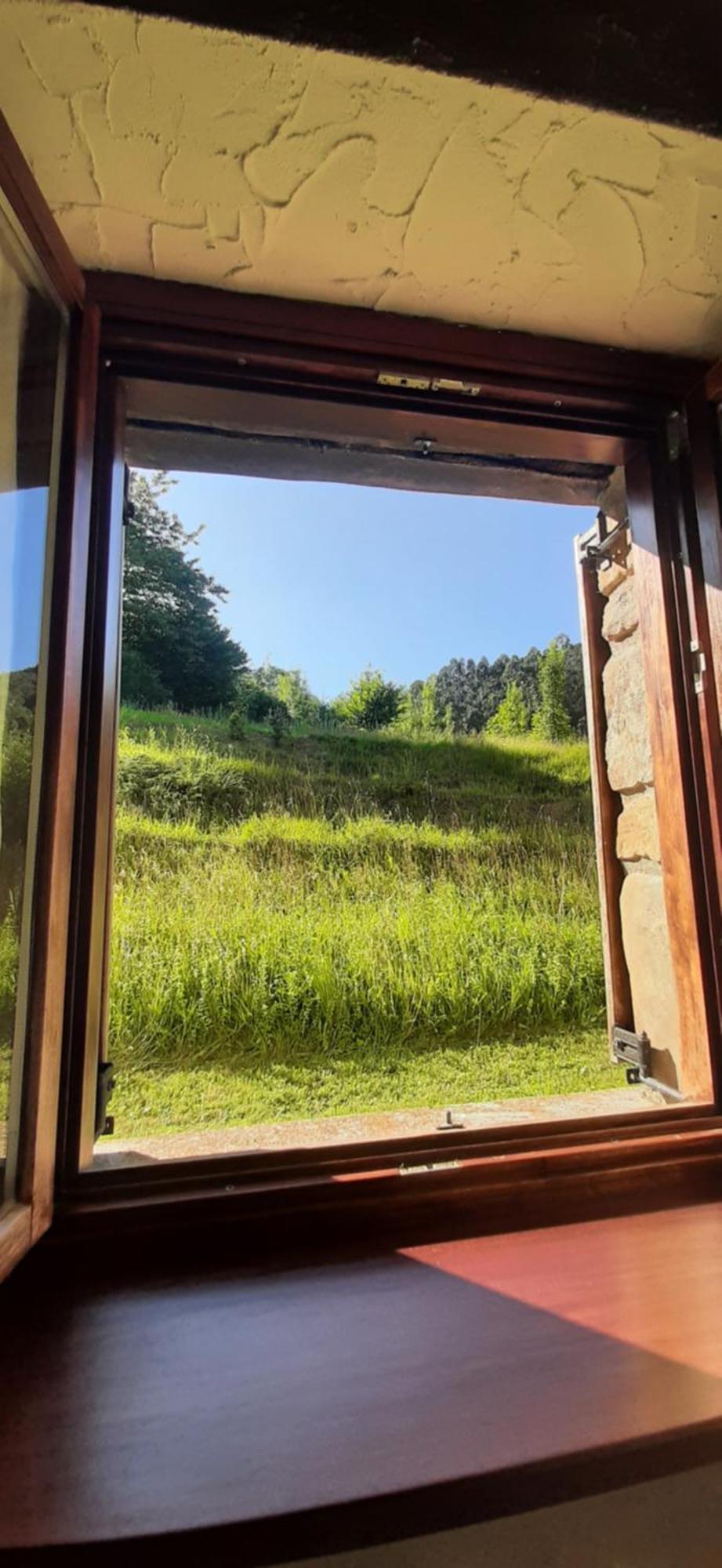 Ecohotel Rural Angiz ブストゥリア エクステリア 写真